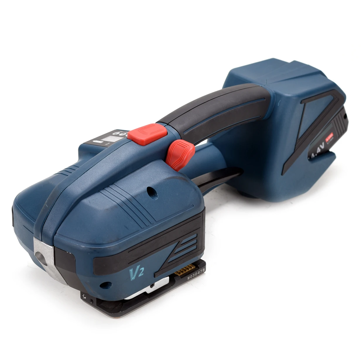 

1/2 - 5/8 Inch PP PET Straps 4000mah Battery Powered Automatic Strapping Tool Banding Machine