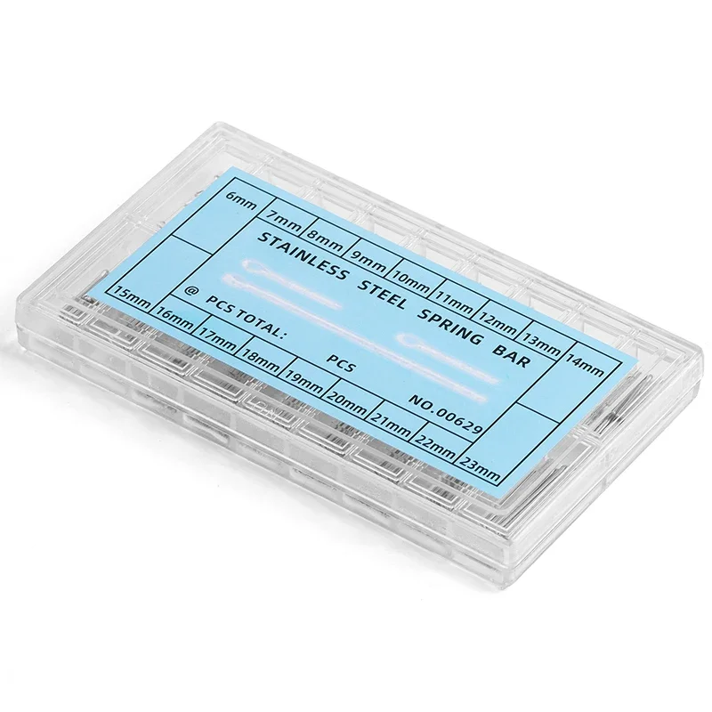 360 قطعة 6-23 مللي متر الفولاذ المقاوم للصدأ حزام الساعات سبليت دبابيس ساعة ربط دبابيس سوار ربط دبوس كوتر بار تشكيلة ملحق #4