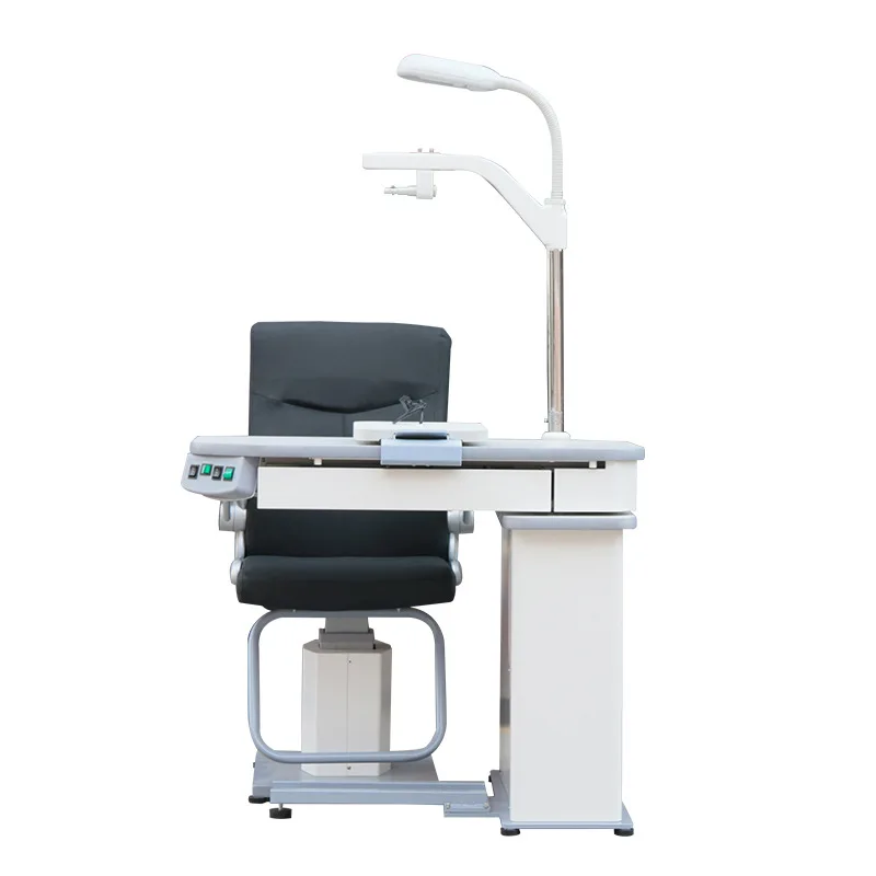Automatic comprehensive optometry function inspection tables and chairs