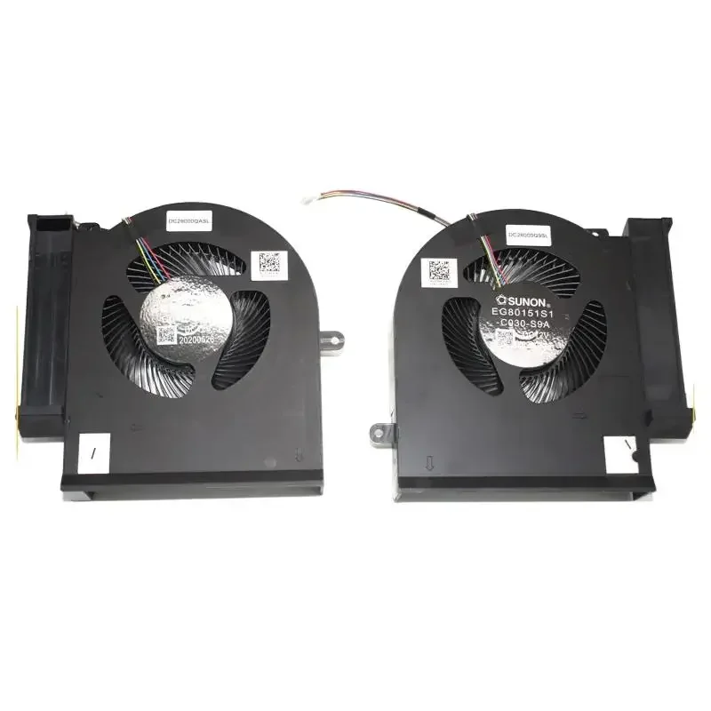 05C68F 05CC81 New For Dell Alienware AREA-51M R1 R2 RTX2060 CPU & GPU FAN DC 280000Q9SL DC28000QASL