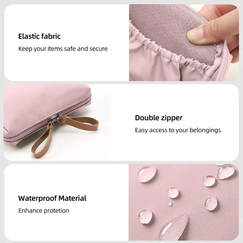 1PCS Portable Women Makeup Bag Cosmetic Bag Coin Pouch Storage Bag Mini Lipstick Bag Small Bag Toiletry Bag