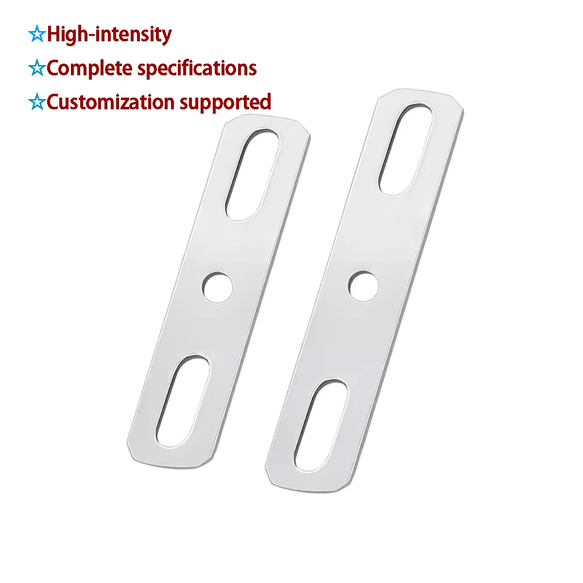 غسالة مسطحة سميكة من الفولاذ المقاوم للصدأ 304 - مع فتحة لوحة معدنية ملحق من صفائح حديد فولاذية مستقيمة