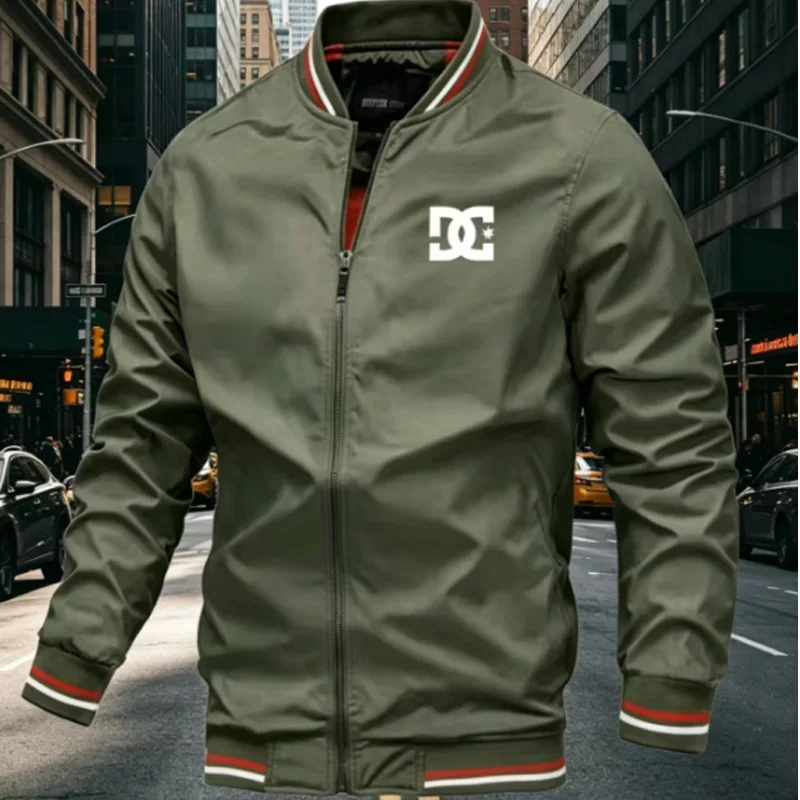

2026 Men's Spring/Autumn Casual Multi-functional Jacket, Outdoor Sports Windproof and Waterproof Outdoor Jacket, Wind Coat Men's