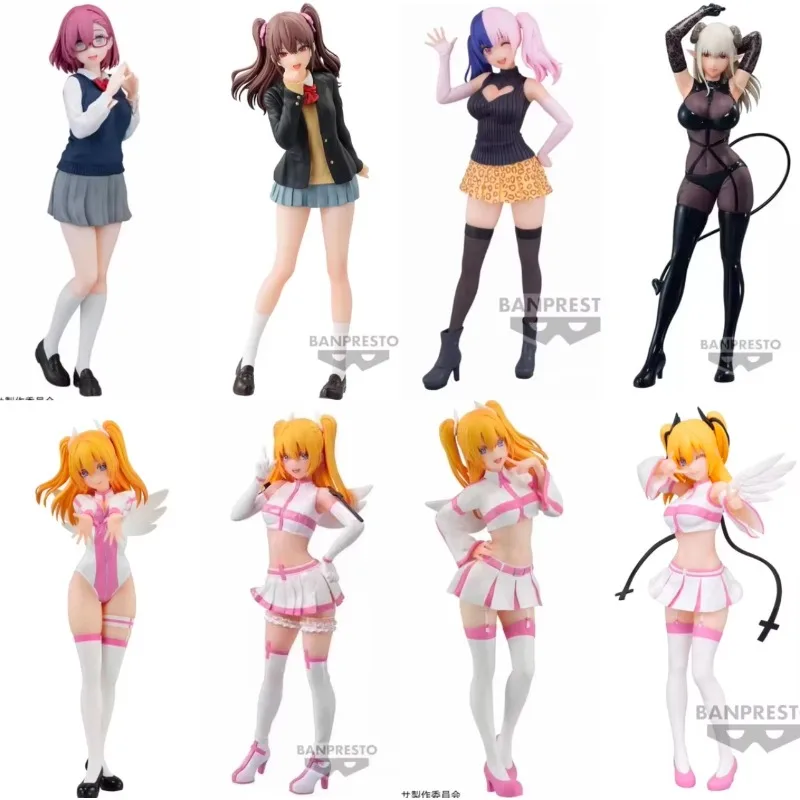 In Stock Bandai Original GLITTER&GLAMOURS 2.5 Dimensional Seduction Anime Figure RIRISA AMANO Action Figure Toys for Gifts