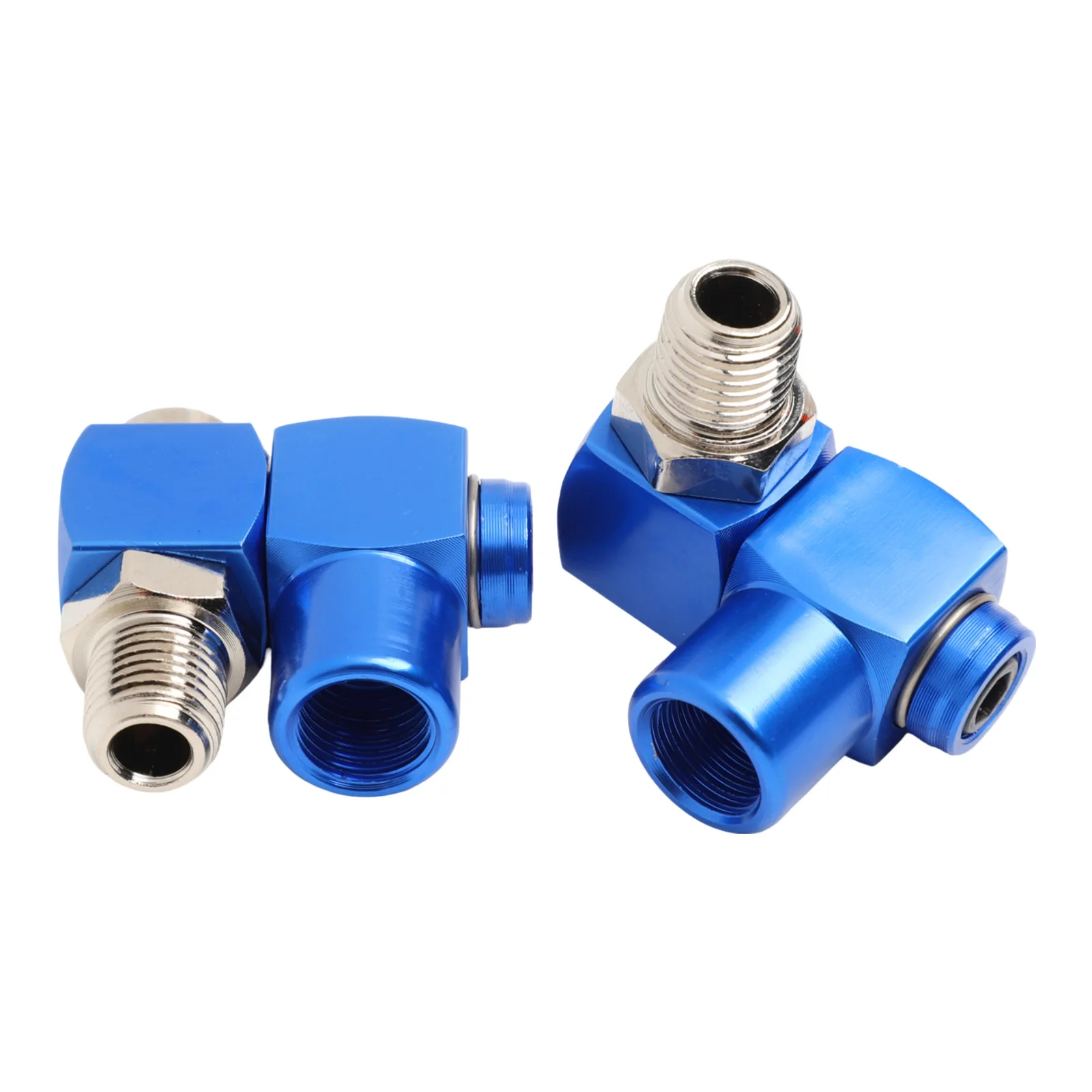 

360 Swivel Connector Pneumatic Adapter 360 Degrees Rotation Easy To Use Fine Workmanship Flexible Hose Connection