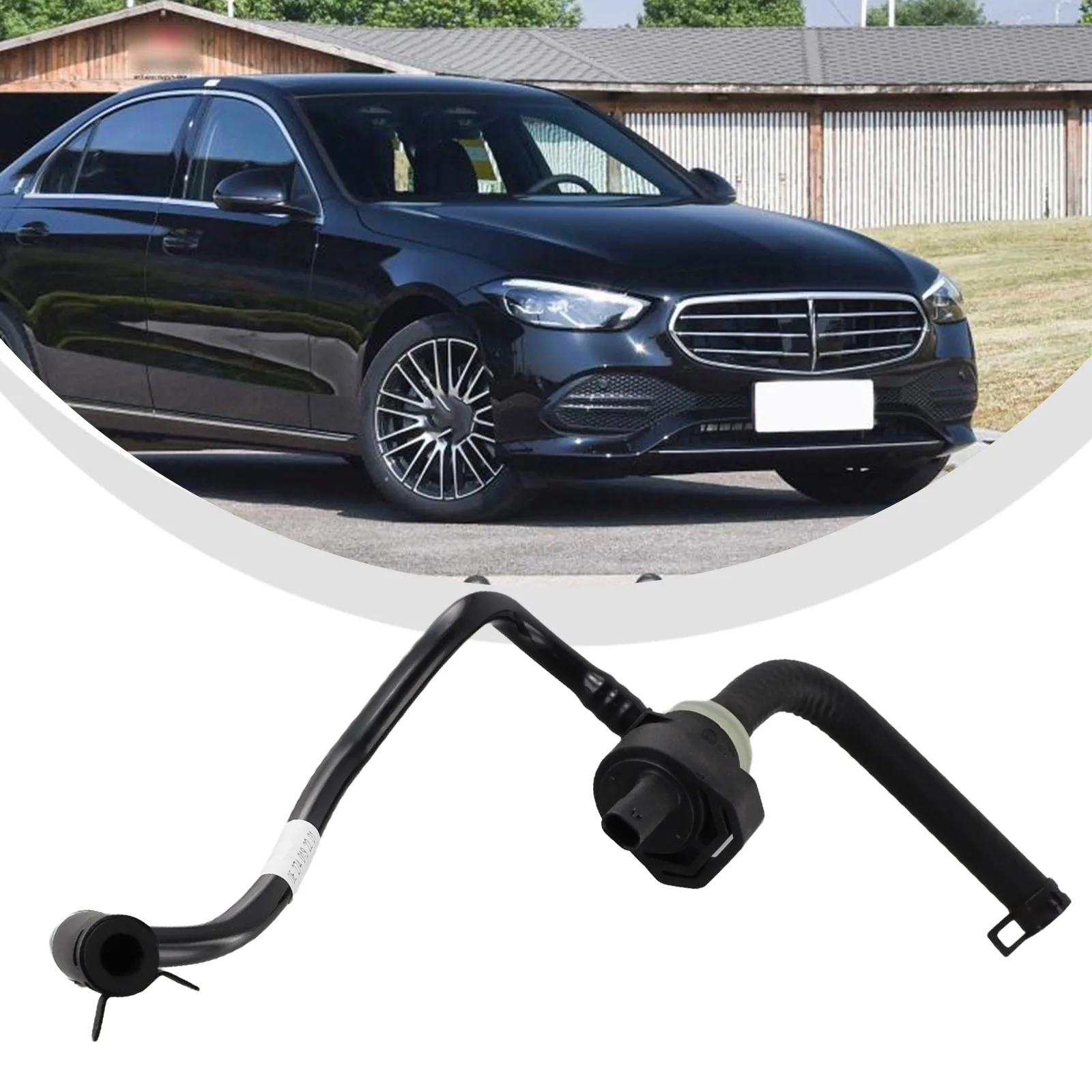 

W205 Вентиляционный клапан Труба Вентиляционный клапан Износостойкие высококачественные материалы Сменная установка Материал ABS для Mercedes GLC