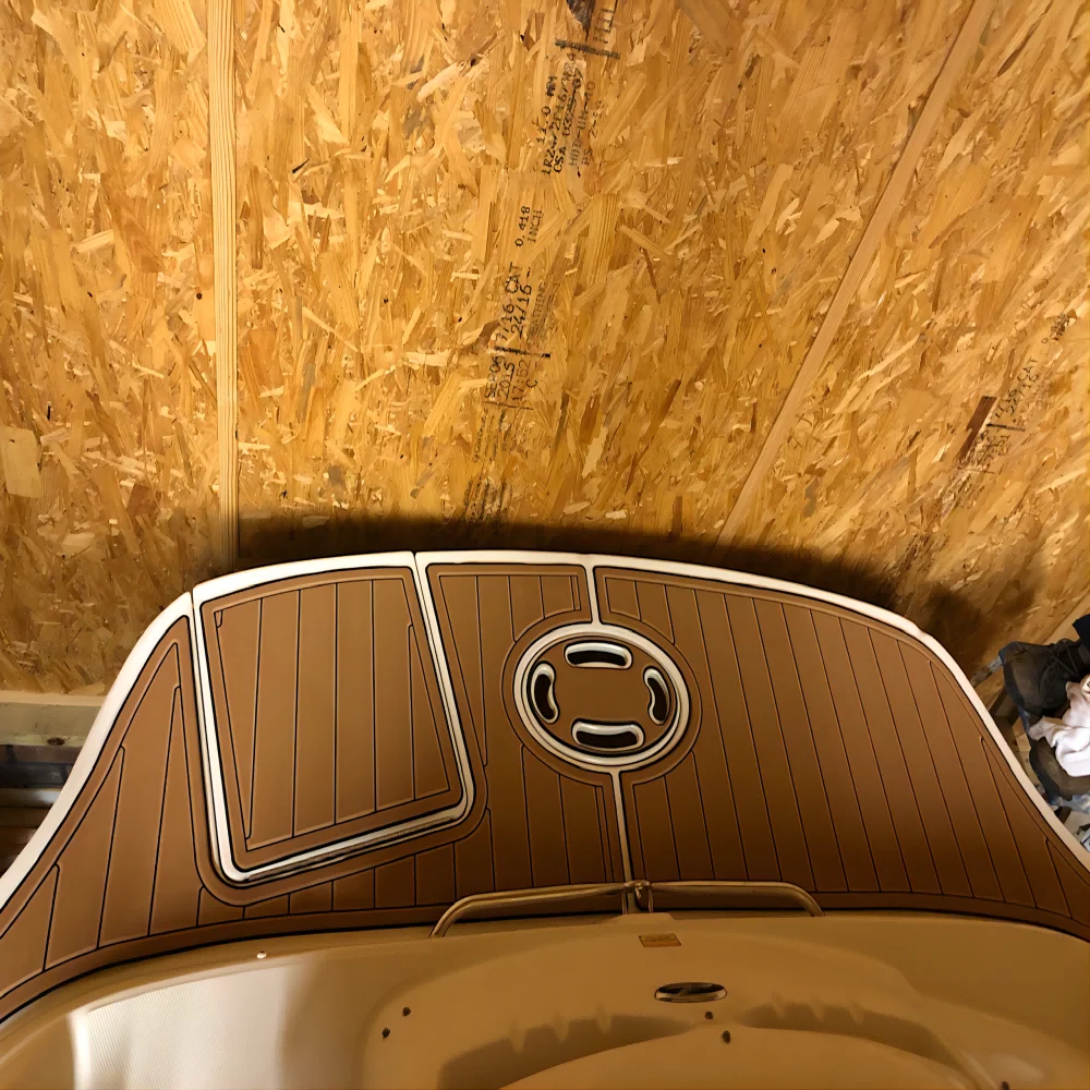 Swim Platform Cockpit Pad Boat EVA Foam Teak Floor Mat For 2004 Sea Ray Sundeck 220