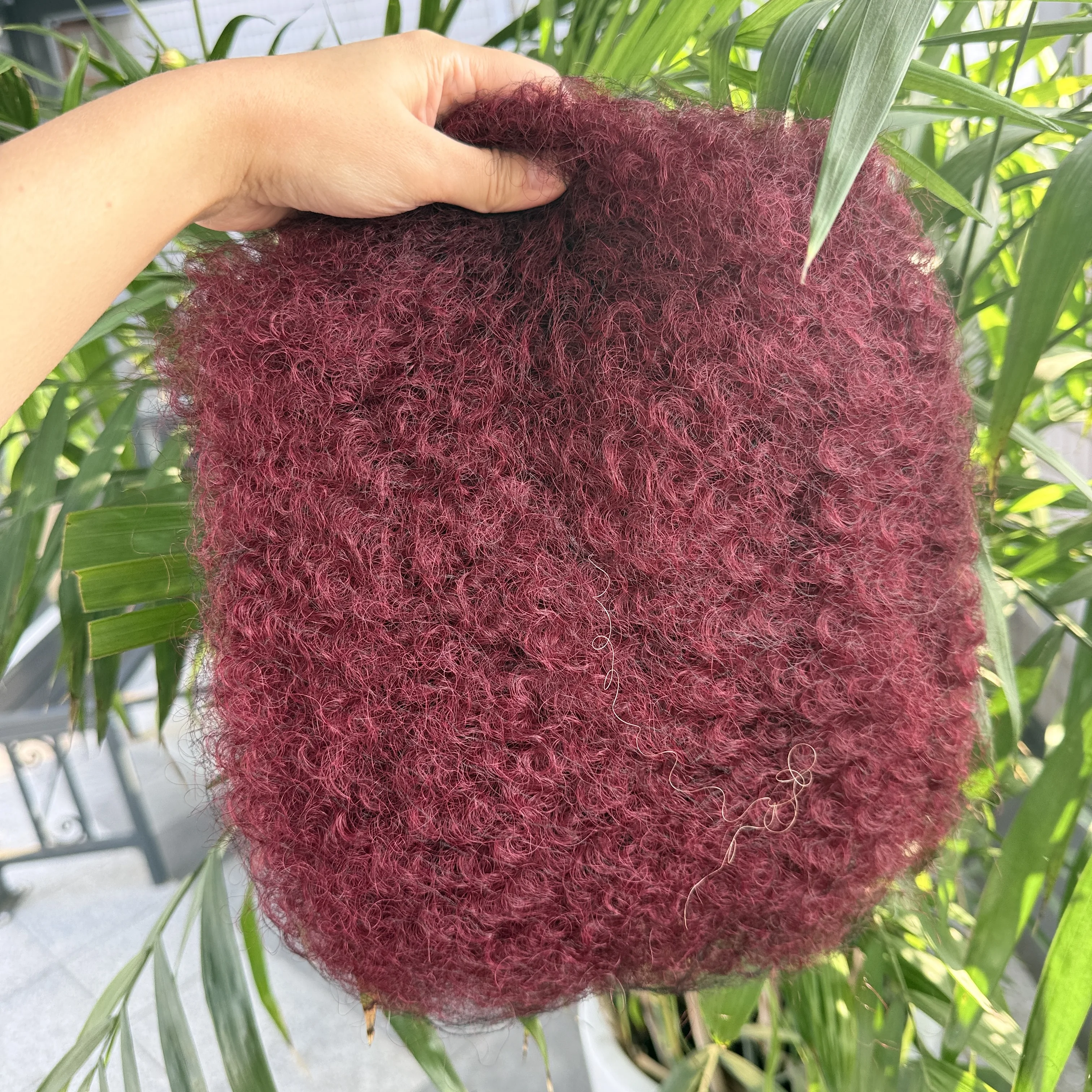 Wholesale Afro Kinky Bulk Hair 50g/pack for Twist Braids Remy Human Hair for Locs Repair Crochet Braiding Hair Extension