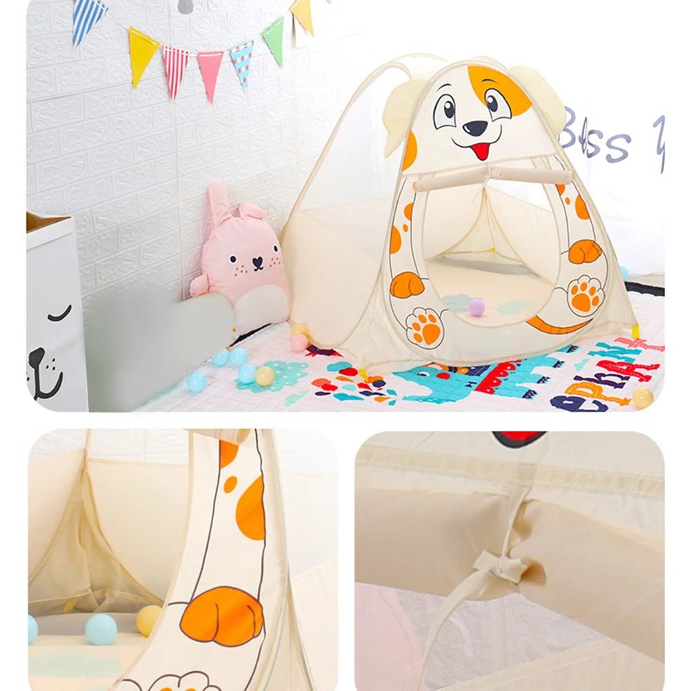 

Dog Shaped Lightweight Kids Playhouse Indoor Outdoor Toy Play Play Tent Tent