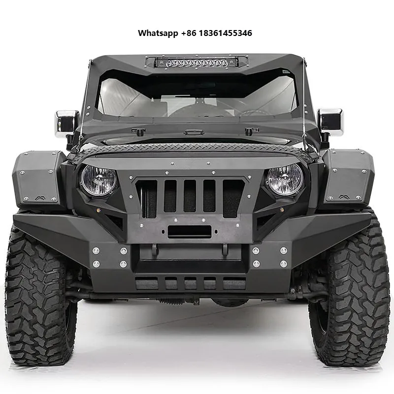 For Wrangler JK 2007-2018 Dream Garage Front Bumper Full Width