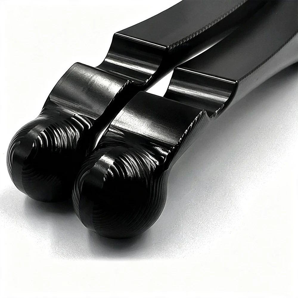 Black Zelioni Style Brake Levers CNC Machined Handlebar Brake Control Levers For VESPA GTS300 GTV HPE Sprint Primavera 150