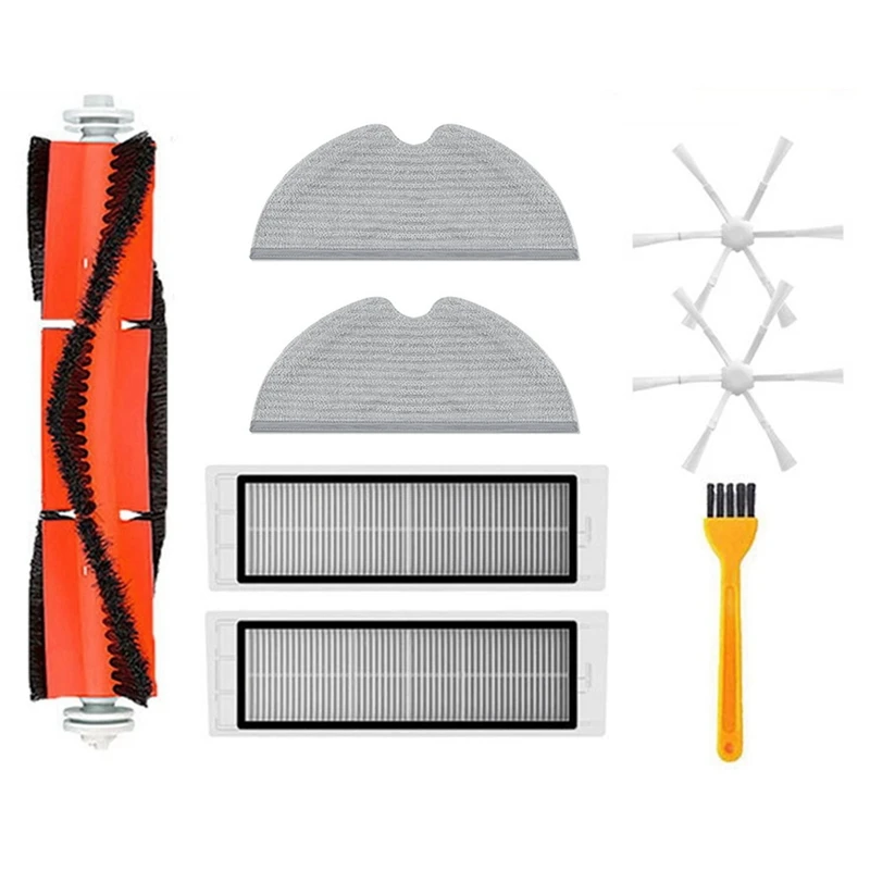 BETTER 27X Per Xiaomi Mi Robot Aspirapolvere Mop 2 STYTJ03ZHM Filtro Mop Panno Norma Mijia Robot Aspirapolvere Spazzola Laterale Principale Pezzi di Ricambio