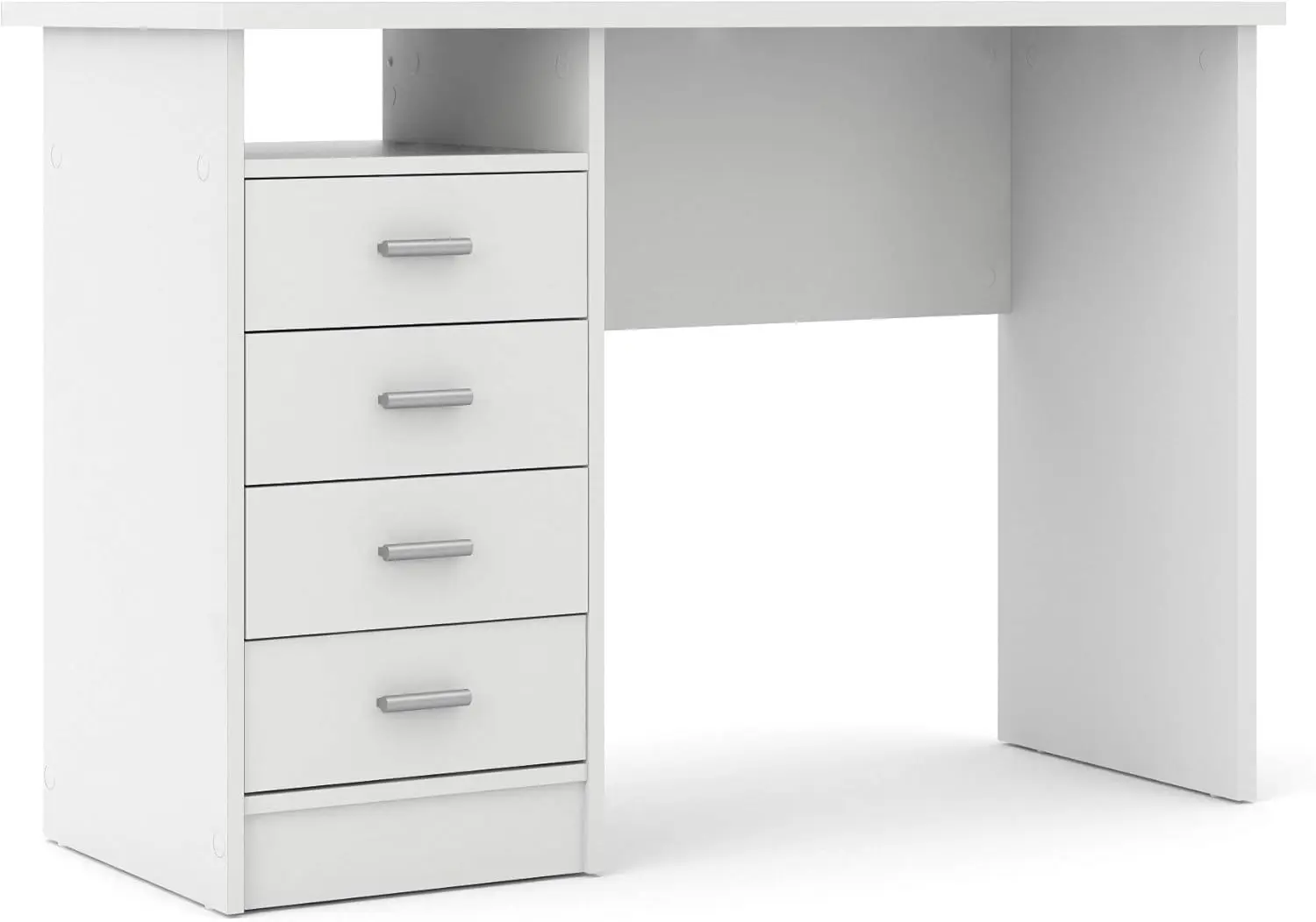 

Tvilum Desk with 4 Drawers, White