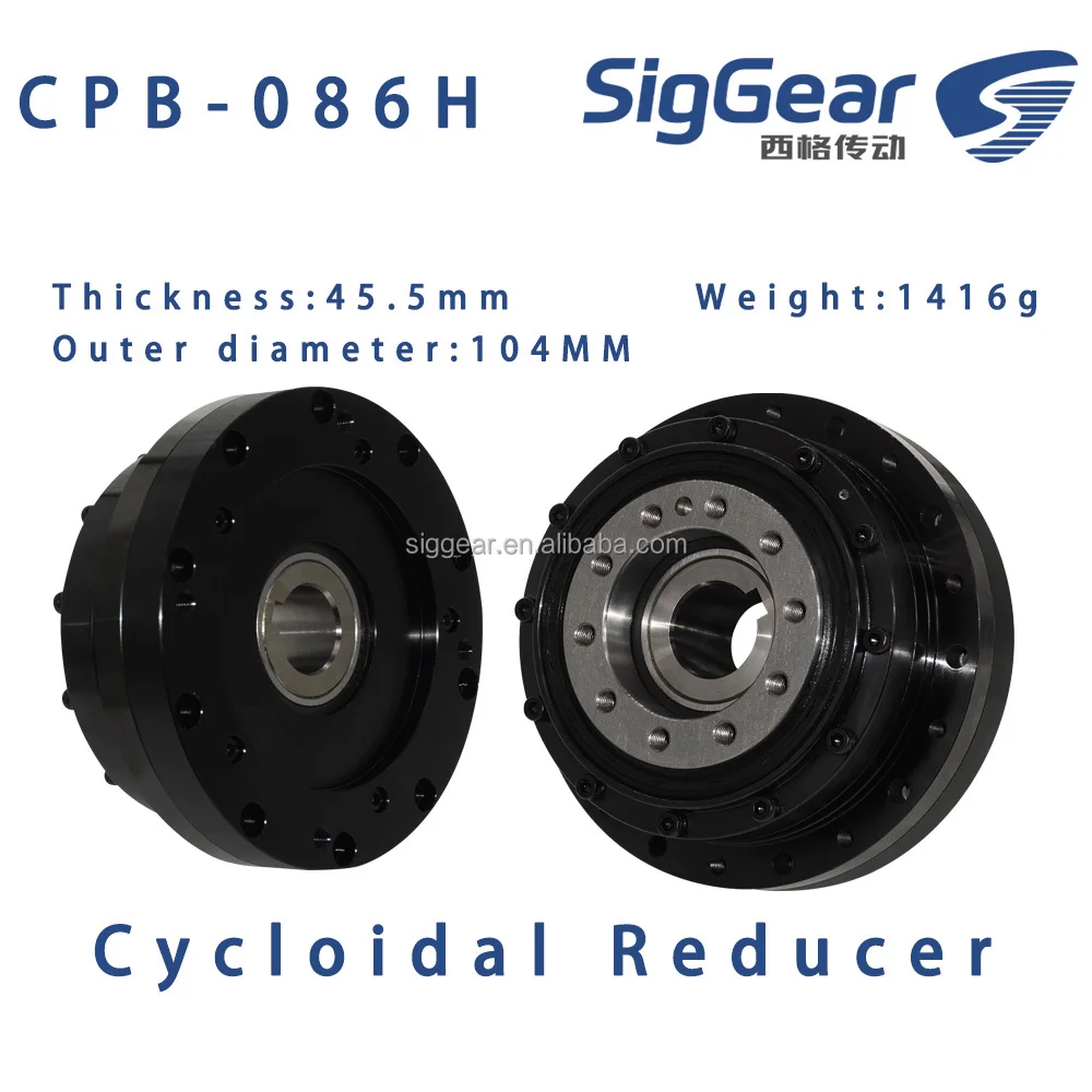 104mm Cycloidal Gearbox for Humanoid Robot Joint High Precision 49:1 Reduction Motor with OEM ODM Engineering Support Steel IP65