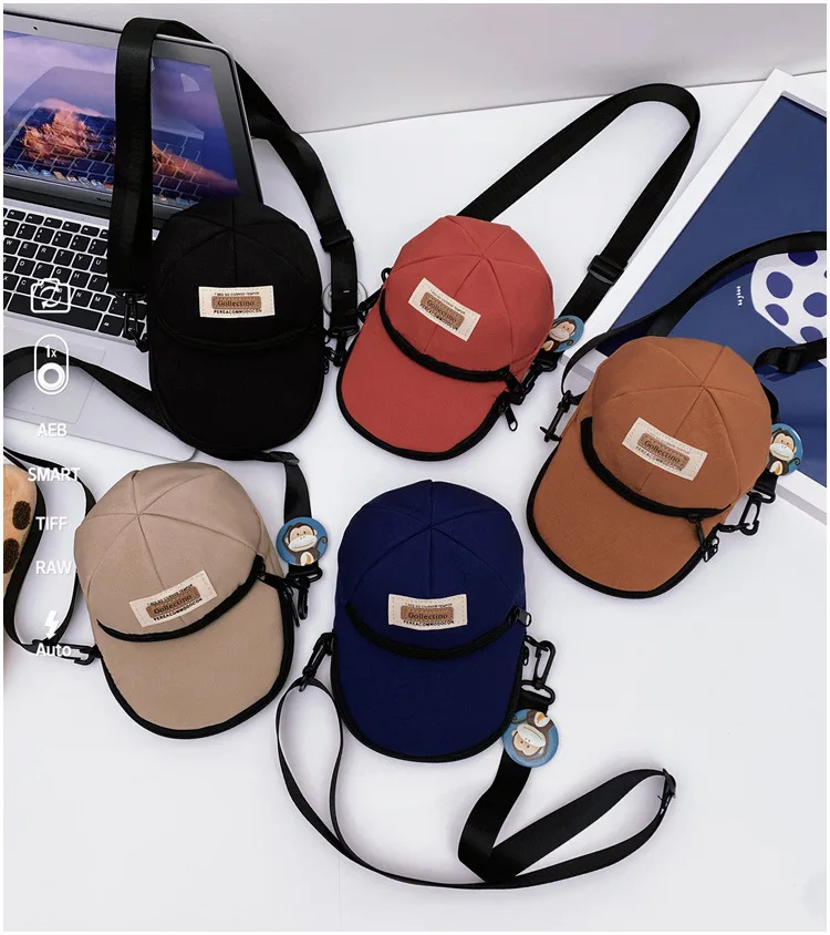 Koreanische Version der Ins-Style Vielseitigen Damen-Umhängetasche, Ruiying Hat, Trendige und Individuelle Herren-Schultertasche – Detail 16