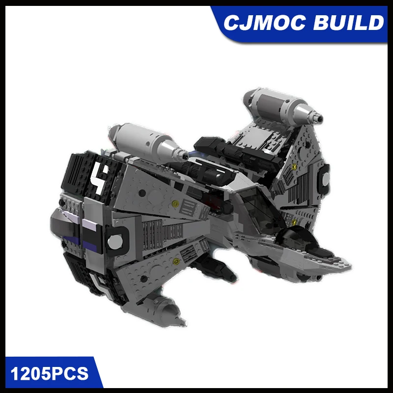 Model Bricks Fighter Ship Building Block Toys For Adult MOC-11613