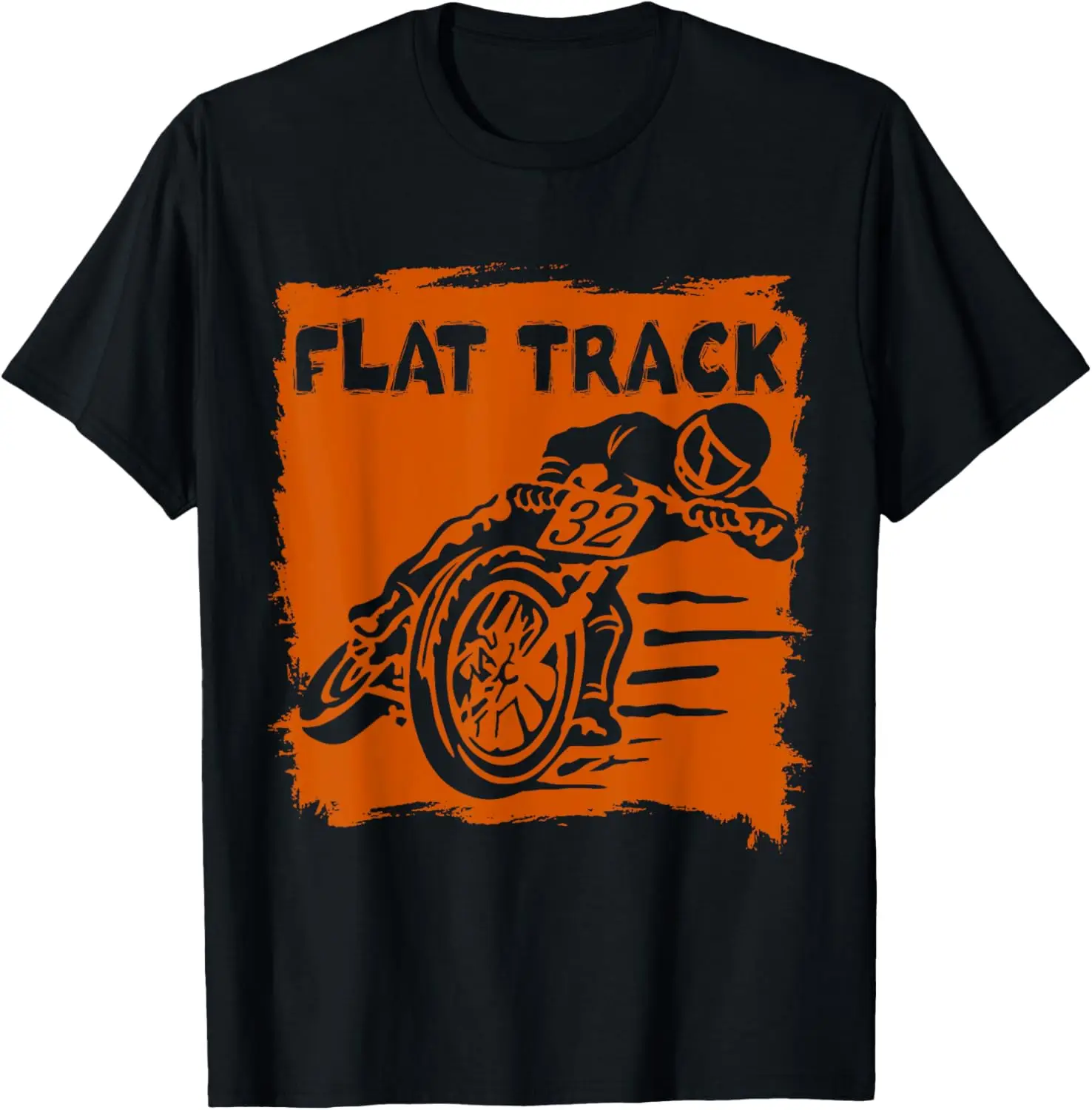 

Vintage Motorcycle Flat Track Funny Motorsports Rider Outfit T-Shirt