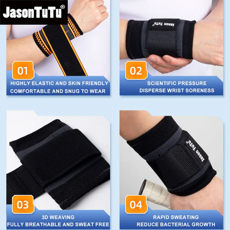 JASONTUTU 1PCS Wrist Sprain Protection Wrist Sheath Tendon Sheath Joint Pain and Strain Sports Fitness Warm Wrist Strap ﻿