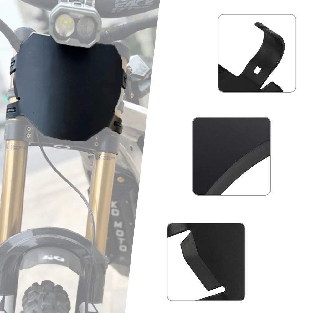 لوحة أرقام لملحقات الدراجات النارية Suron S X لوحة ترخيص أمامية لـ Stark Varg Talaria Sting Eride pro دراجة كهربائية