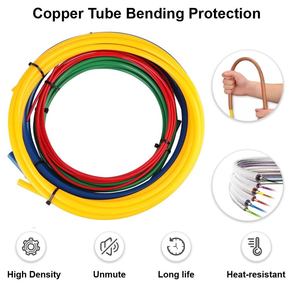 CT-205 Air Conditioner No Deformation Refrigeration Tools 4Pcs/Set Pipe Flaring Tool Copper Tube Protector Wire Protection