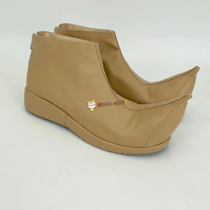 Zapatos de Cosplay Saionji Ukyo, accesorios de Cosplay de Dr. Stone, zapatos de cuero PU, botas de Carnaval de Halloween