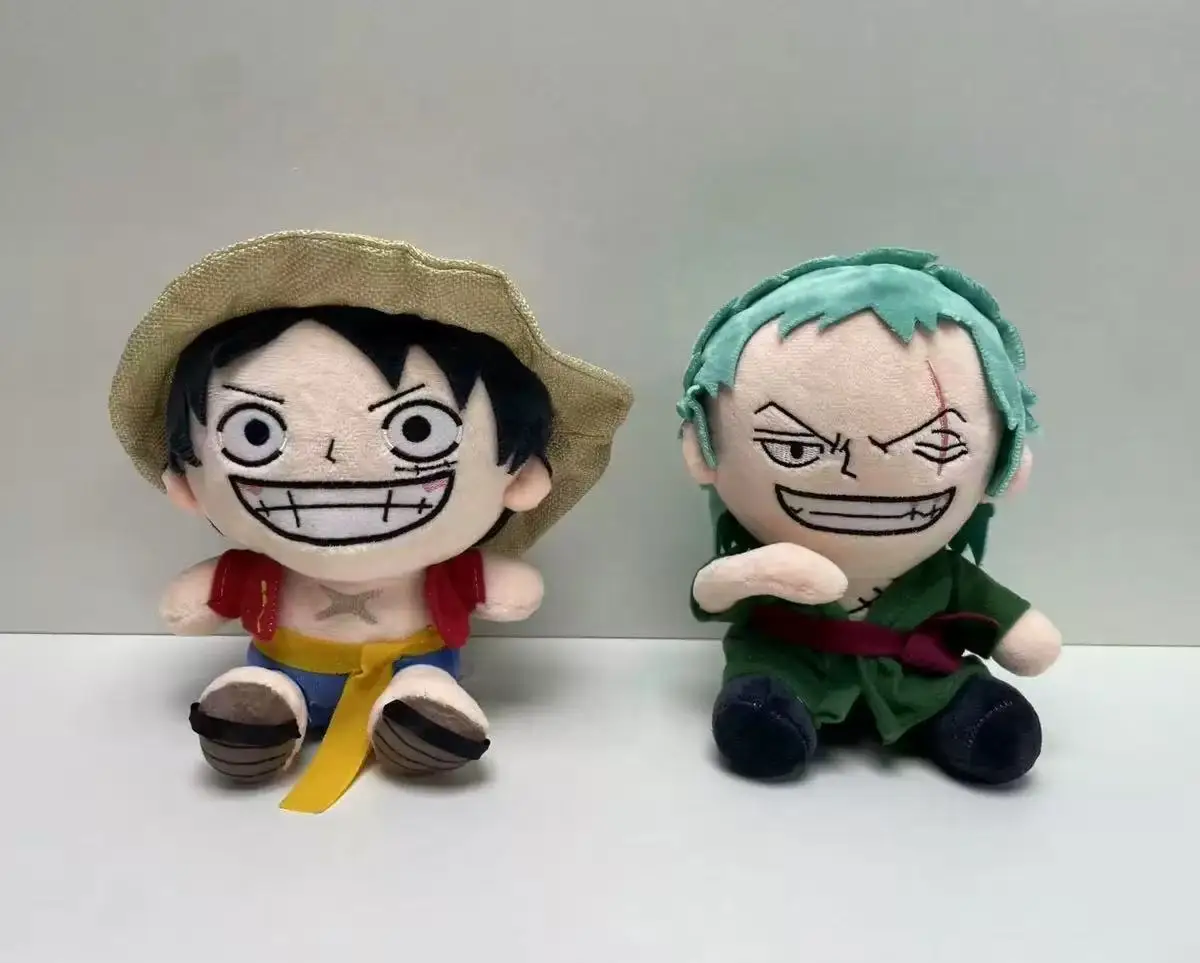 Hot Japanese Anime One Piece Plush Toys Cartoon Figure Luffy Chopper Ace Roronoa Zoro Cute Stuffed Doll Kids Xmas Gifts!