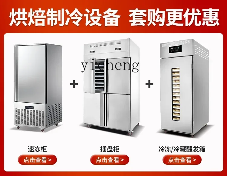 Cabinet Freezer Two-Door Freezer Cake/Mousse Strip Quick-Frozen Commercial Baking Refrigerator