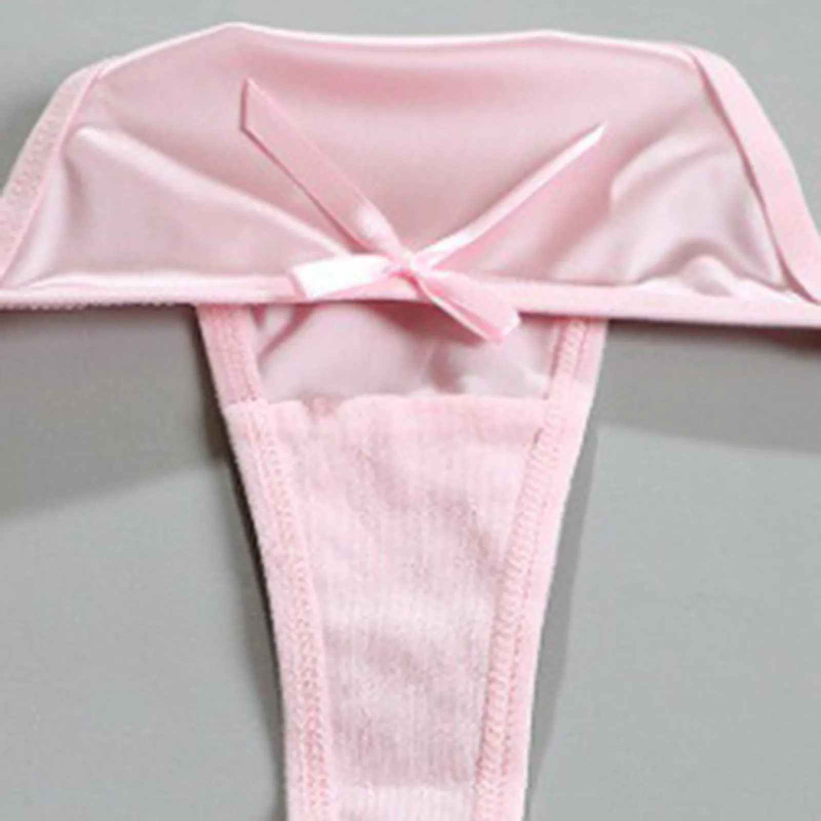 Dámské kalhotky s nízkým pasem ve tvaru T-Back, sexy spodní prádlo, nastavitelné tenké ramínko, bezešvé tanga pro ženy, erotické prádlo Pure Desire - náhled 3