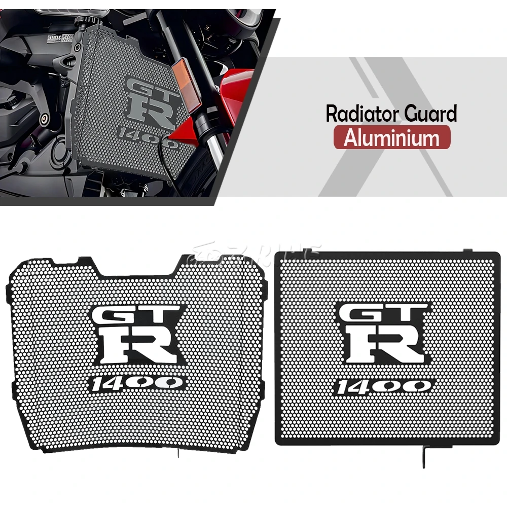 

For Kawasaki 1400GTR CONCOURS 14 / ZG1400 ABS 2008~2025 ZX-14R ZX1400 / ZX14R ABS SE 2024 Motorcycle Radiator Grille Guard Cover