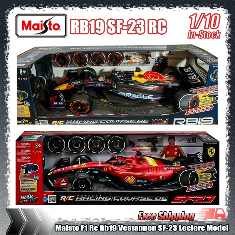 متوفر في المخزون مايستو F1 1:10 Rc ريد بول Rb19 فيستابن ميامي لاس فيغاس فيراري Sf-23 Leclerc ماكلارين Mcl38 محاكاة لعبة مجسمة هدية #1