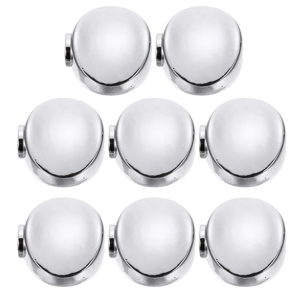 

8 Pcs String Head Button Handle Guitar Tuning Pegs Bass Classical Key Metal Knobs Screws Machine Heads