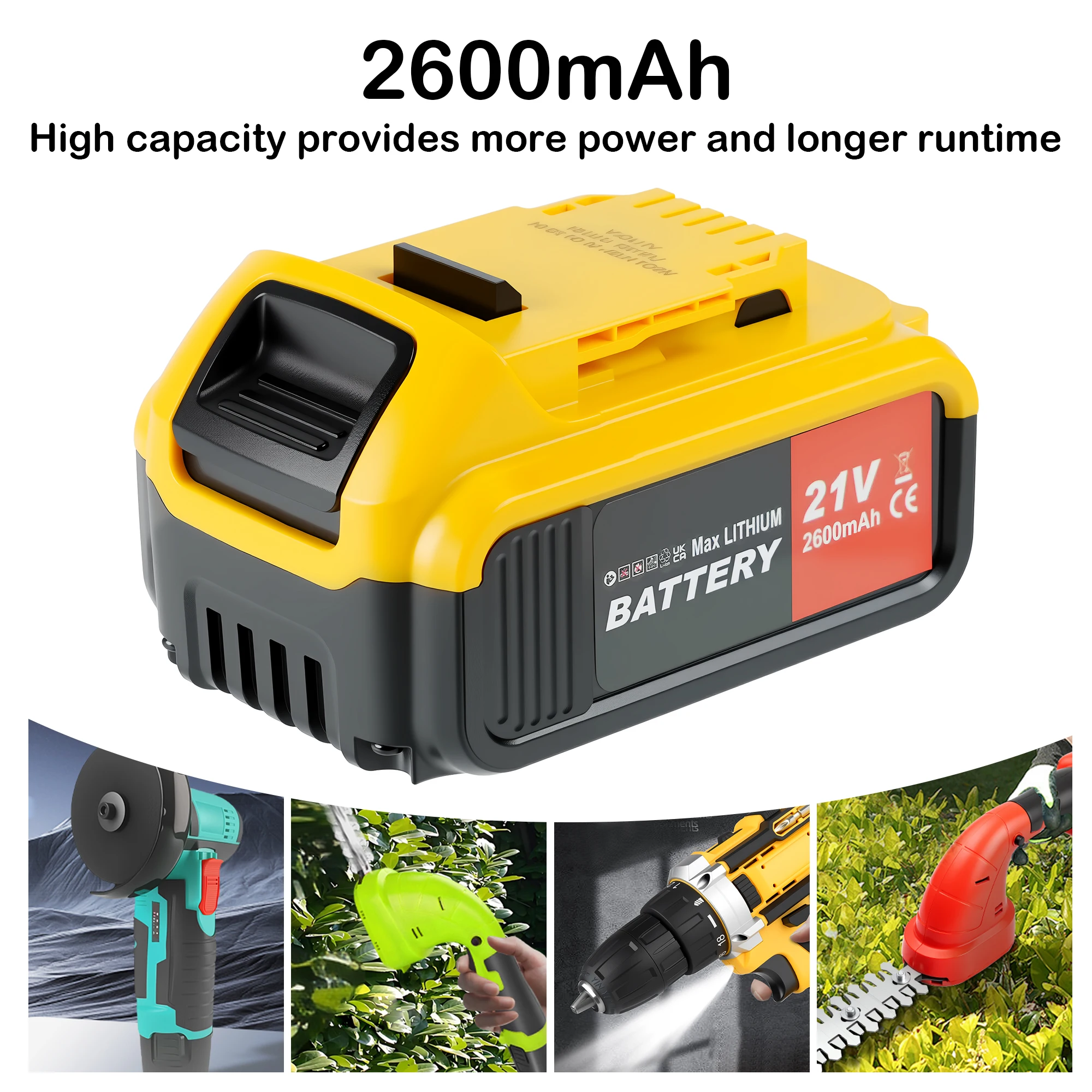 DeWalt 21V piller için: Yüksek - Power Tools Universal Battery incelemesi ve fiyatı