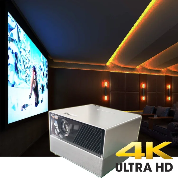 2500 ansi lumen 3lcd 4k ultra hd heimkino theater 4k laser projektor tv