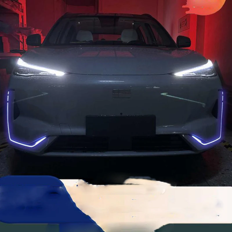 

Для Geely Galaxy E5 2024, фара, тигр, борода, C, меняющая цвет лампы, пленка, автомобильные детали, аксессуары для автоинструментов