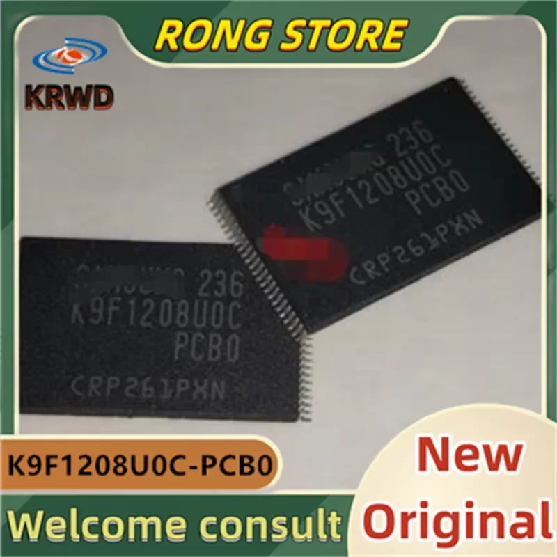 (5PCS) K9F1208U0C K9F1208U0C-PCB0 K9F1208UOC-PCBO TSOP48   New and Original Chip IC