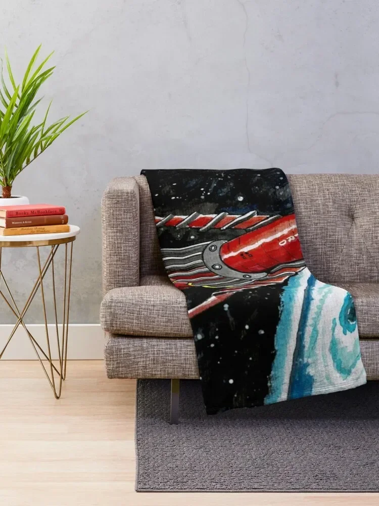 Thunderbird 3 from Thunderbirds Throw Blanket warm winter halloween Picnic For Decorative Sofa Blankets