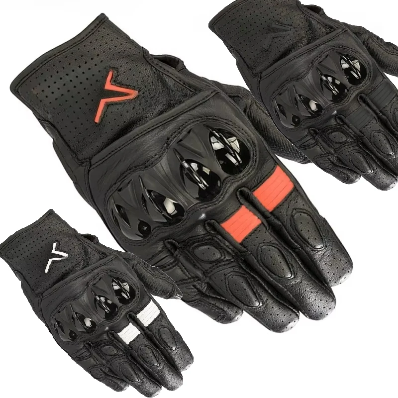 

CELER V2 Leather Motorcycle Gloves Men Racing Motocross Gloves Hard Knuckle Touchscreen Glove for Dirt Bike Moto Guantes Moto