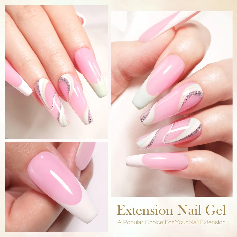 ŻEL DO NAILA BORN PRETTY 30ml, TWARDY ŻEL TRANSPARENTNY, NAKRÓŻNIKOWY RÓŻ, MLECZNY JELLIOWY BIAŁY ŻEL UV DO PRZEDŁUŻENIA, KOLOROWY ŻEL DO ZAKOŃCZENIA, ZMIERZYSTY ŻEL DO BUDOWY