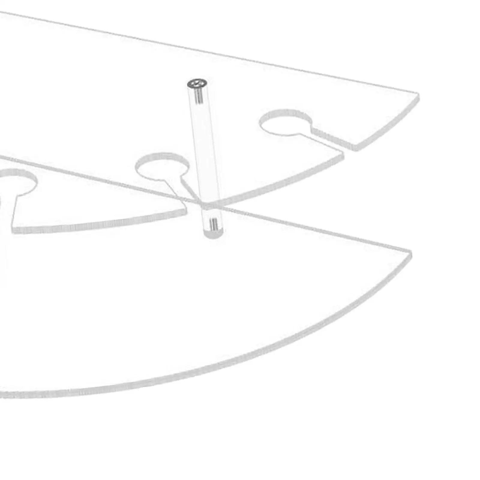 Wine Glass Holder Tableware Display Decoration Wine Glass Rack Stemware Rack for Pantry Housewarming Counter Kitchen Household