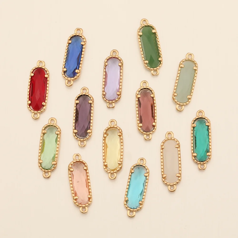 

Cordial Design 100Pcs 4*21MM Jewelry Accessories/DIY Making/Crystal Connector/Oval Shape/Hand Made/Jewelry Findings & Components