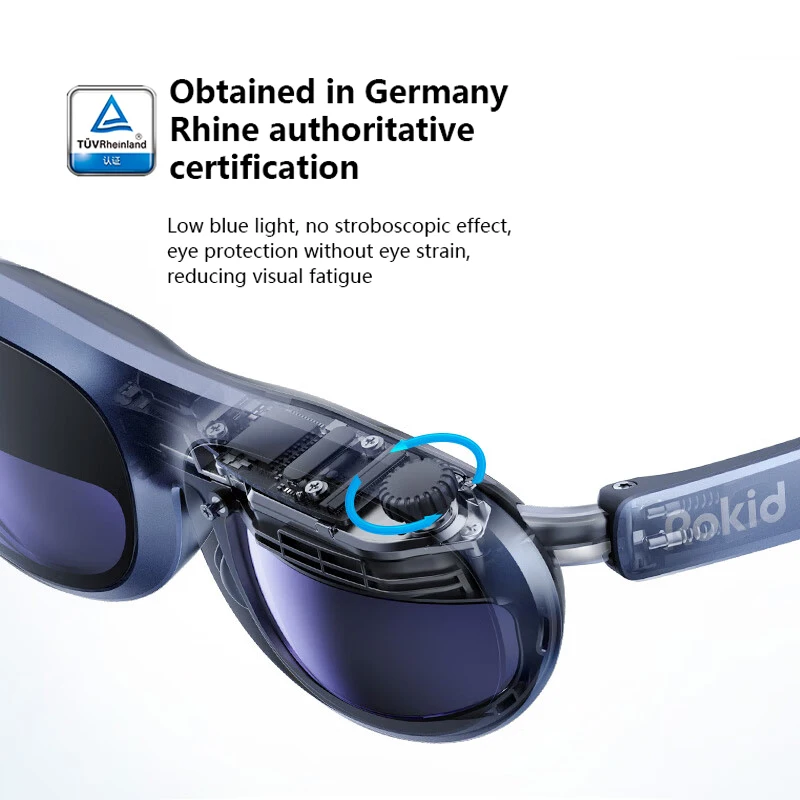 Rokid max smart brille 3d spiel betrachtung gerät rokid station smart tragbare ar brille für iphone für huawei cast bildschirm telefon