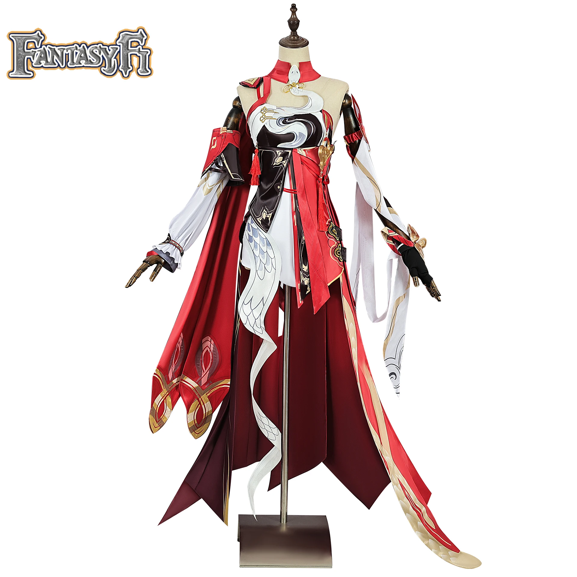 Juego Honkai Impact 3 Kiana Kaslana Flame-Chaser disfraz de Cosplay conjunto completo juego de Anime oficial 3D versión de alta gama traje de juego de rol