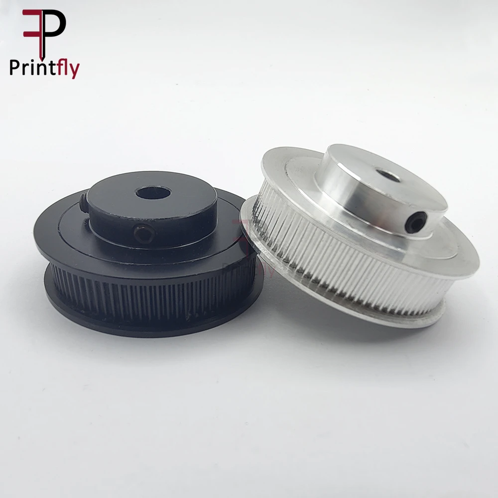 Printfly 2GT 80 Teeth GT2 Timing Pulley Bore5/6/6.35/8/10/12/14mm For Width6/10mm Voron 3D Printer GT2 80Teeth Timing Belt Pully