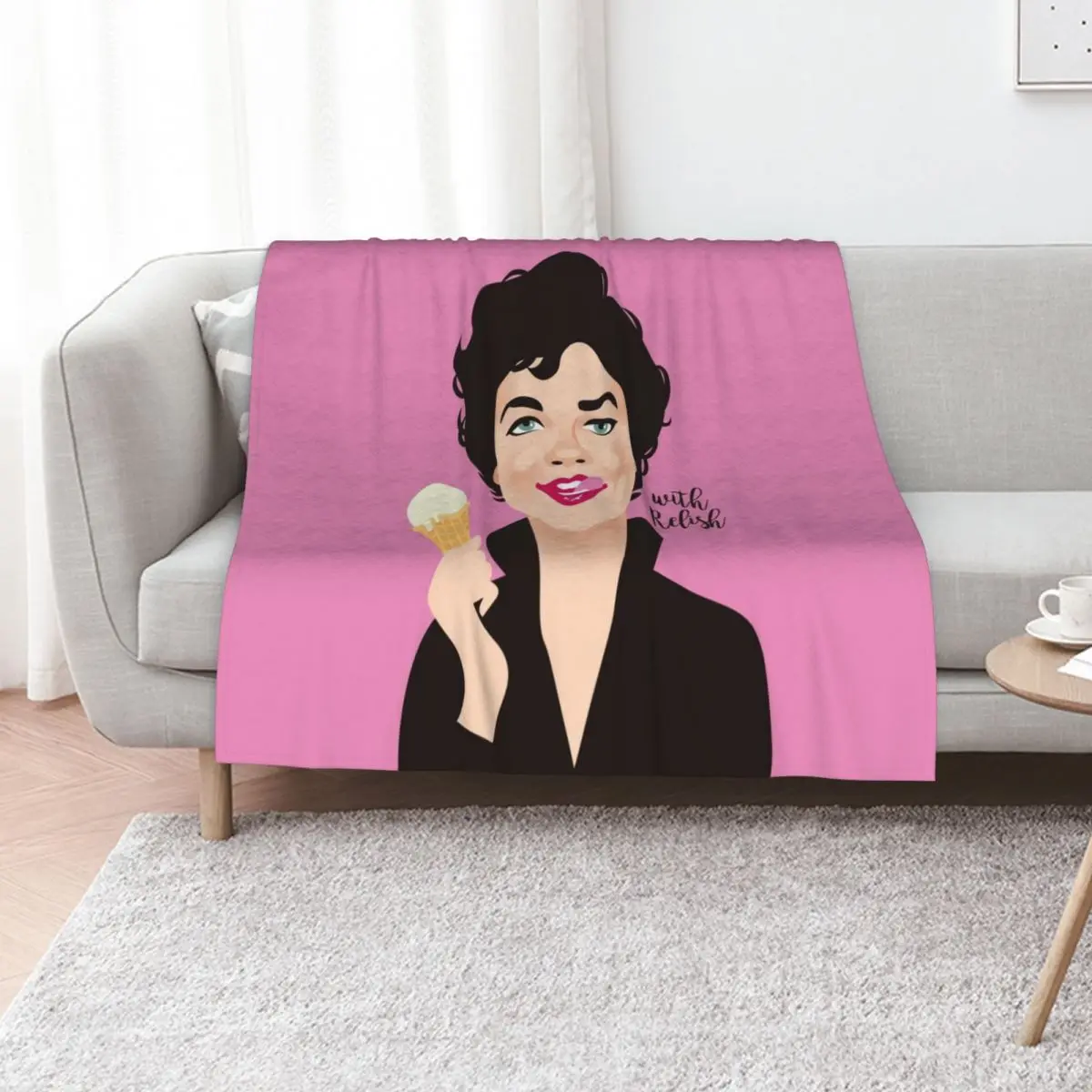 

With relish Throw Blanket Comforter Personalized Gift Softest Bed linens Blankets