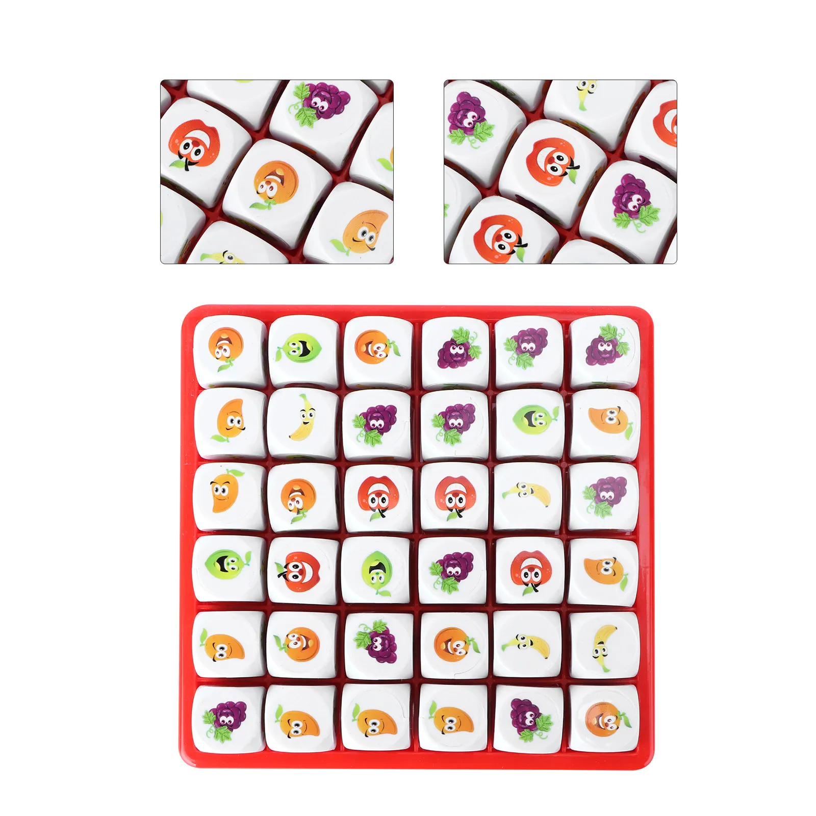 

1Set Sudoku Educational Board Game Fruit Style Parent-Child Logical Thinking Interactive Puzzle Game Kids Gift Intellectual