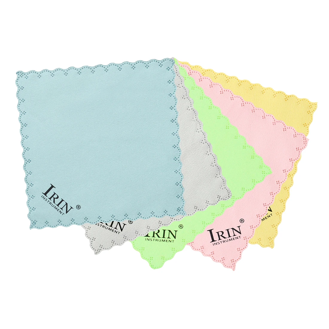 

5pcs Microfiber Guitar Cleaning Cloth for Violin Piano Flute Clarinet Trumpet Saxophone Universal Cleaning Velvet Wiping Cloth