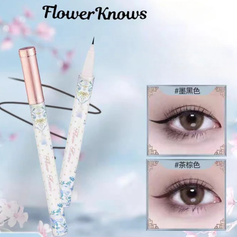 

Flower Knows Butterfly Cloud Collar Collection Extremely Fine Eyeliner Pen Sweat Resistant Not Smudge Silky Smooth Eyes Makeup