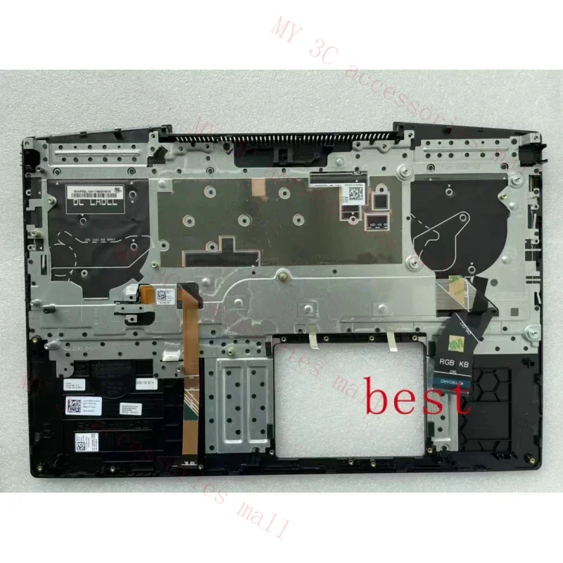 01rpf5 1rpf5 new palmre upper case w/RGB US backlit keyboard for Dell g5 15 5500 colorful backlight Assembly