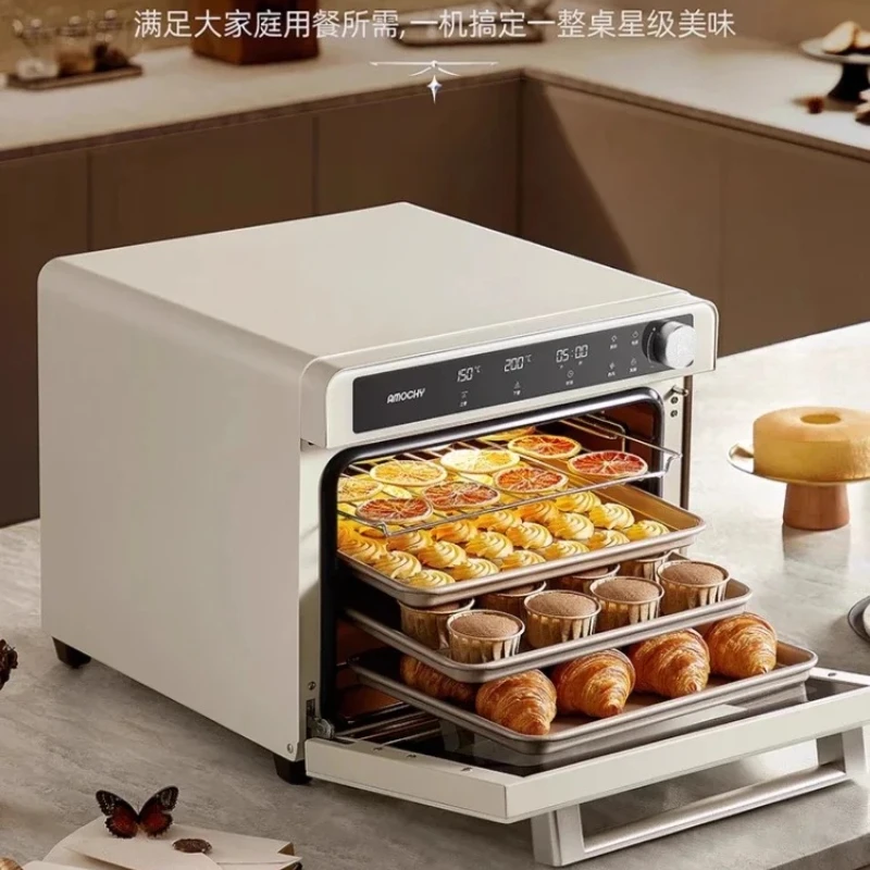 Latest Household Kitchen Small Baking Commercial Electric Oven Intelligent Double Control Non-stick Liner Easy To CleanModel