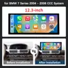 WiFi カーラジオマルチメディアビデオプレーヤー 4 グラム Android 14 GPS ナビゲーション BMW 7 シリーズ 2004 - 2008 CCC システム Carplay アクセサリー 6